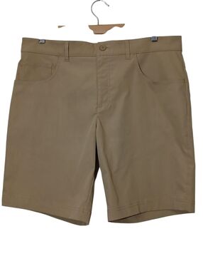 Lacoste Sports Men Shorts Slim Fit Tan Performance Golf Casual Summer